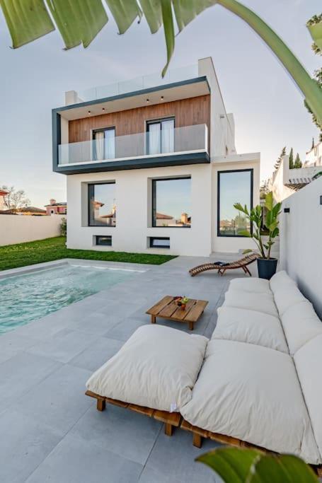 Villa Con Piscina Privada Gelves Buitenkant foto
