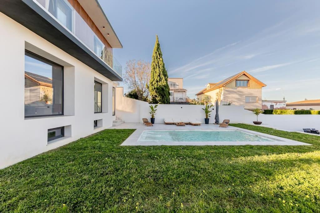 Villa Con Piscina Privada Gelves Buitenkant foto