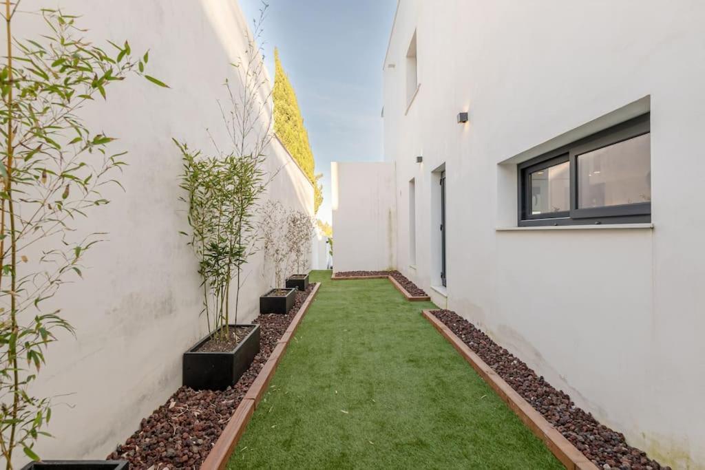 Villa Con Piscina Privada Gelves Buitenkant foto